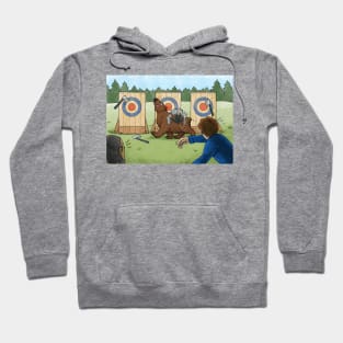 Dumb Bear - Axe Throwing Hoodie